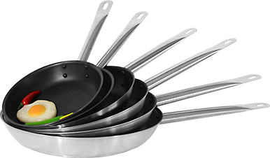 Patelnie ze stali nierdzewnej