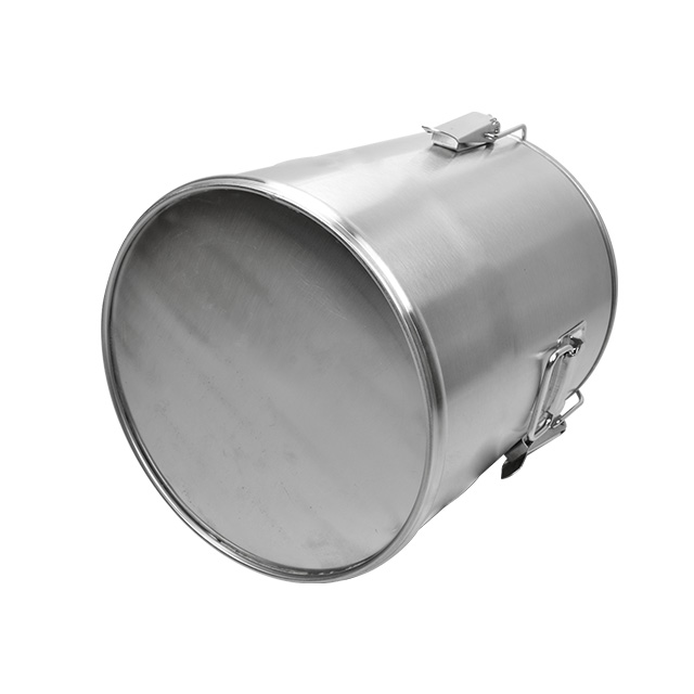 Dwuwarstwowy zagęszczony cylinder izolacyjny ze stali nierdzewnej — bez silikonu